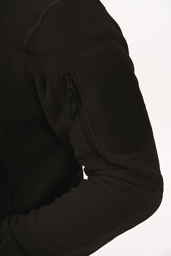 Батник Uform Fleece (капюшон) Черный XL