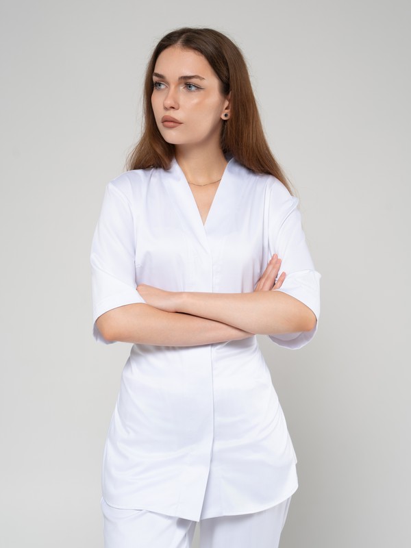 Костюм женский М01 (Белый)